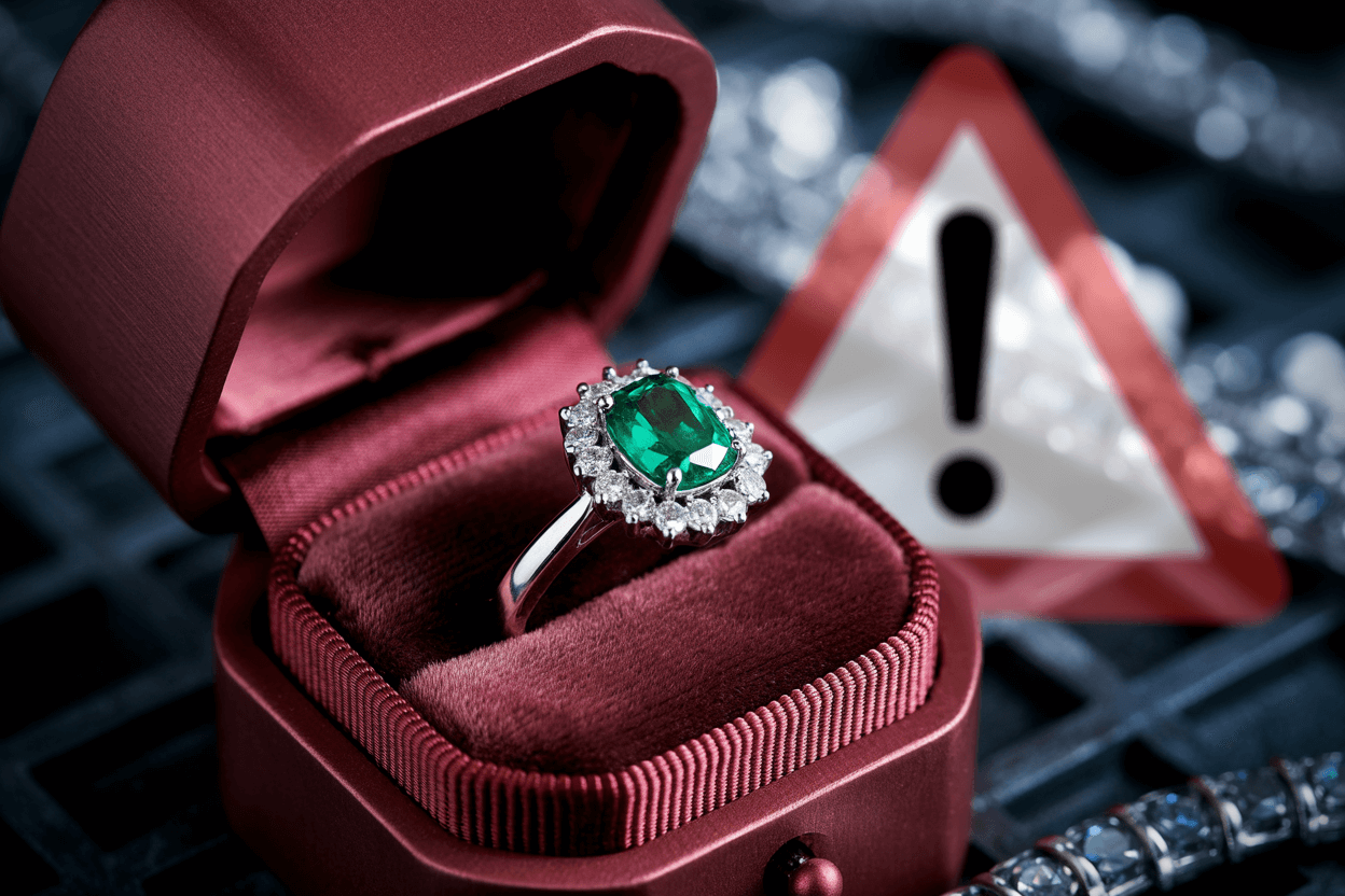 5 Red Flags to Watch Out for When Buying an Emerald Ring