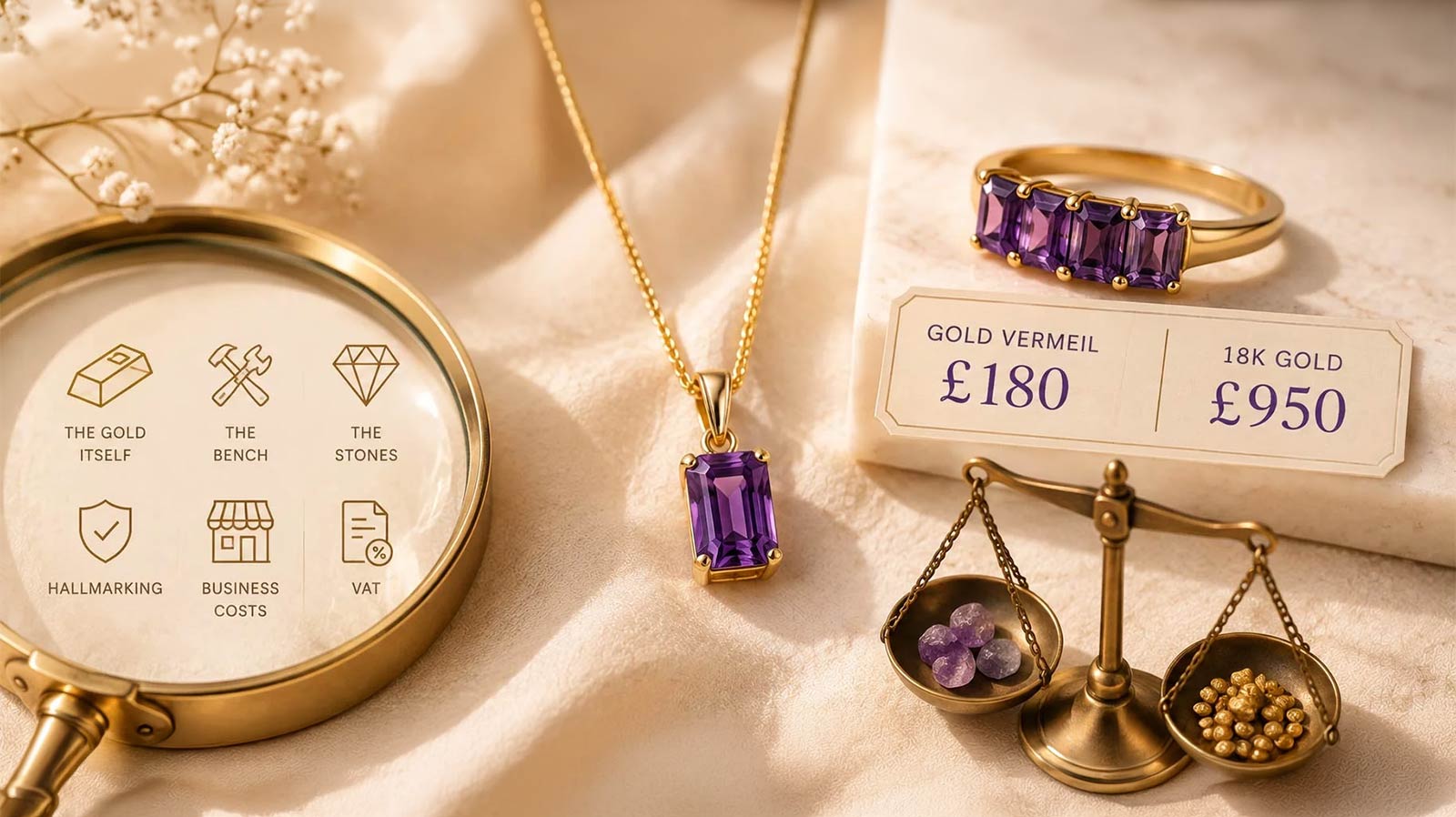 Are Purple Sapphire Necklaces Expensive? UK Price Guide