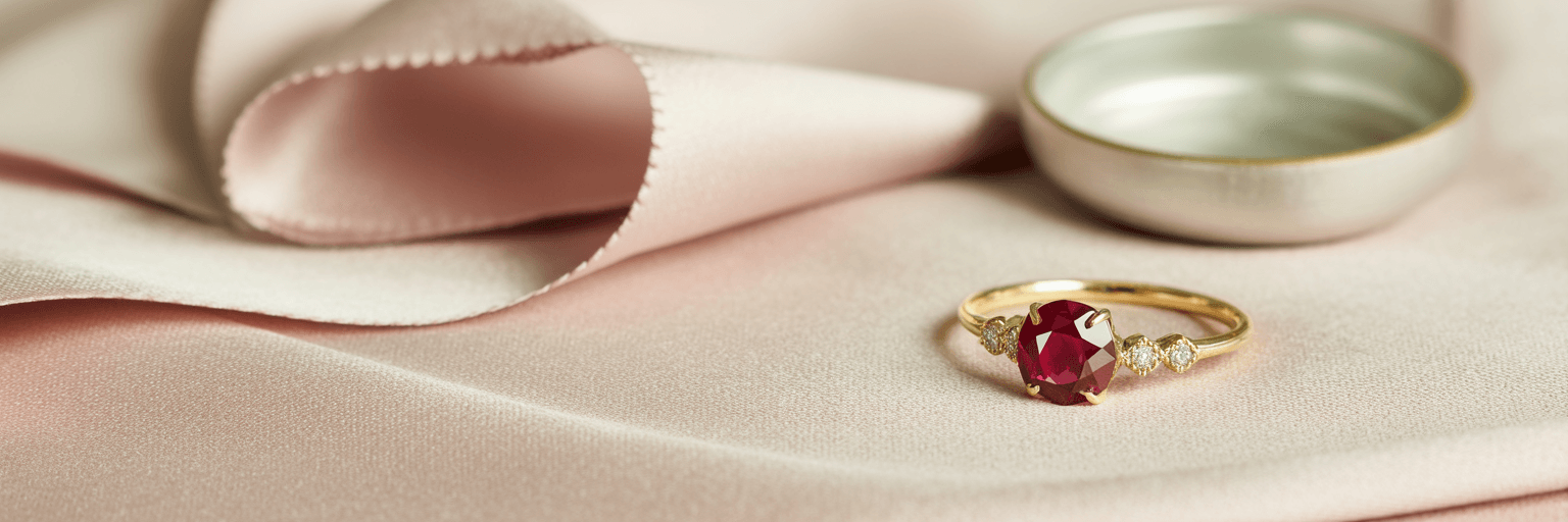 Caring for Your Ruby Ring: Ensuring Brilliance for a Lifetime
