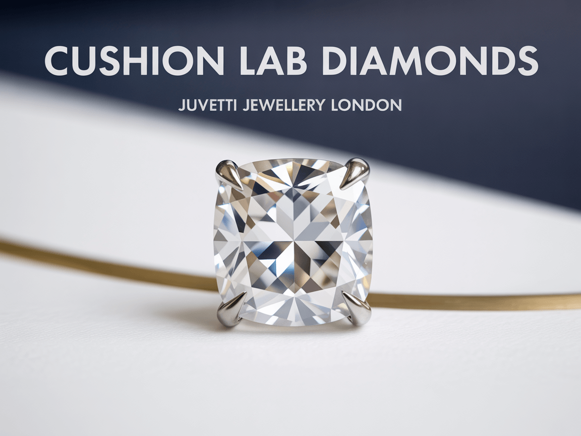Cushion Cut Lab Diamonds Guide By London's Top Jewellery