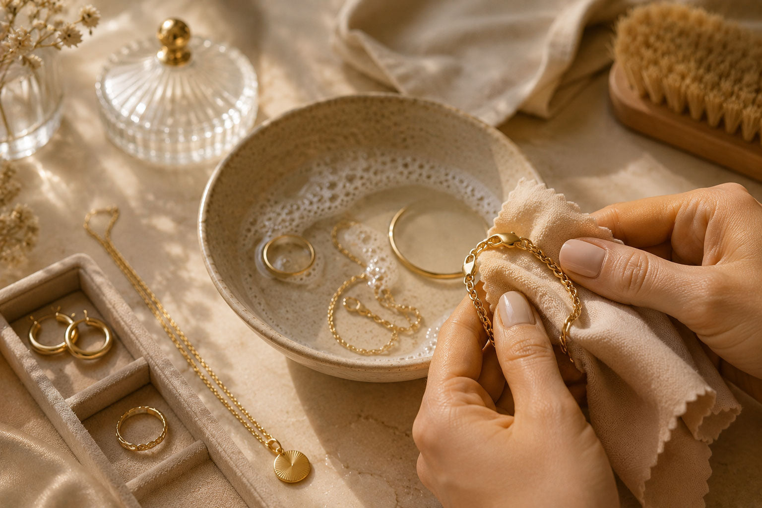 How to Care for Gold Jewellery So It Lasts for Years
