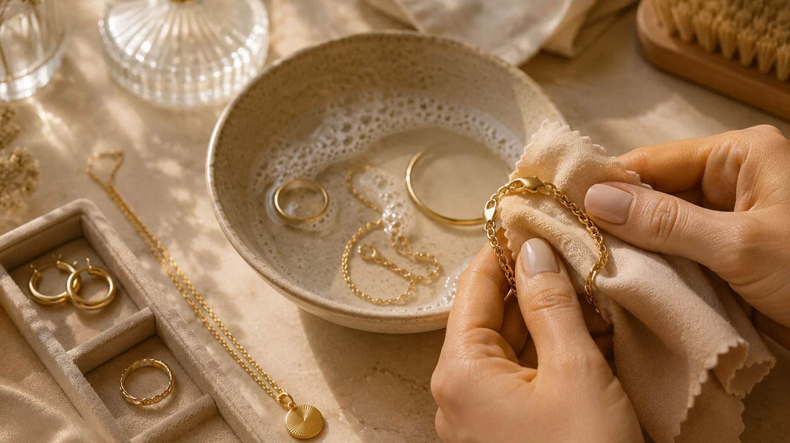 How to Care for Gold Jewellery So It Lasts for Years