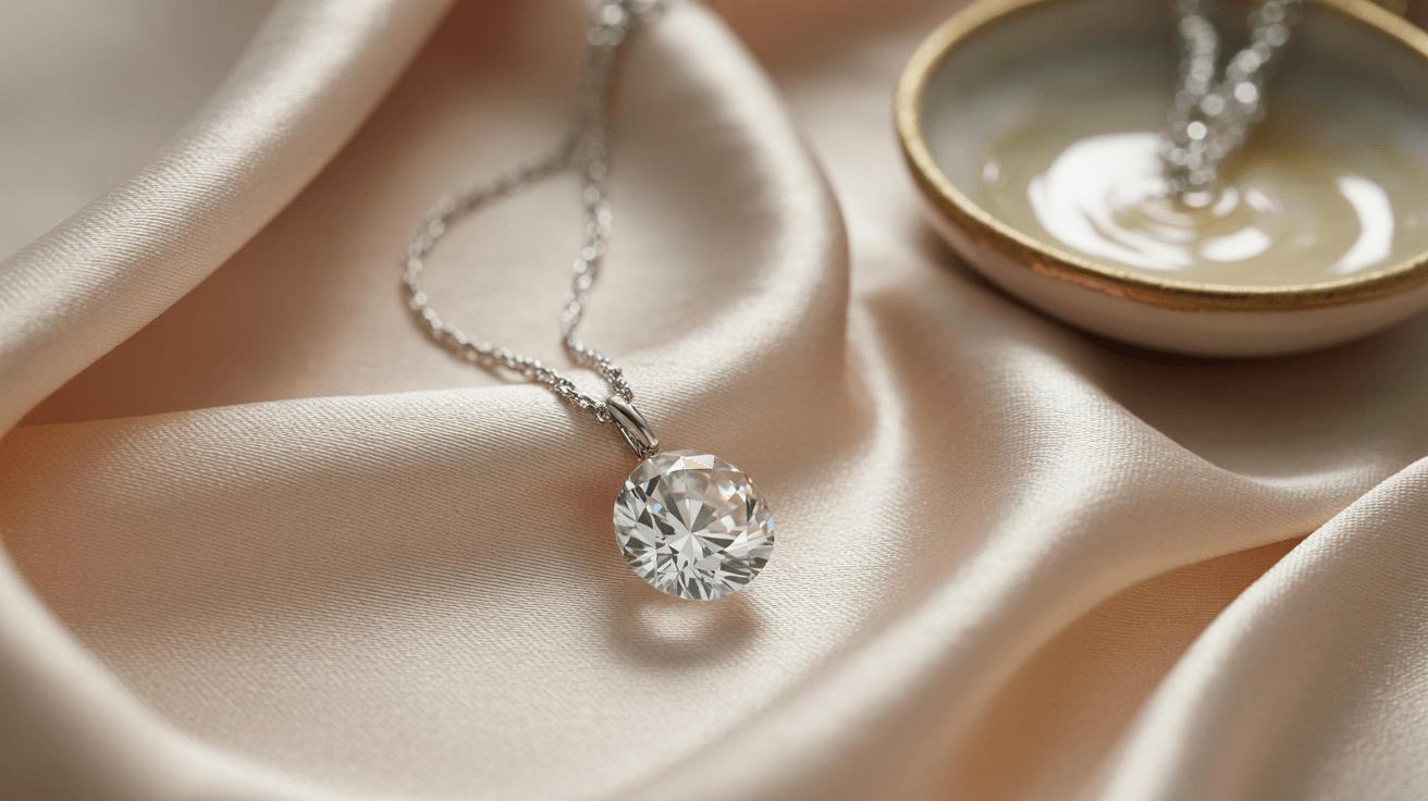 How to Care for and Maintain Your Lab Grown Diamond Necklace