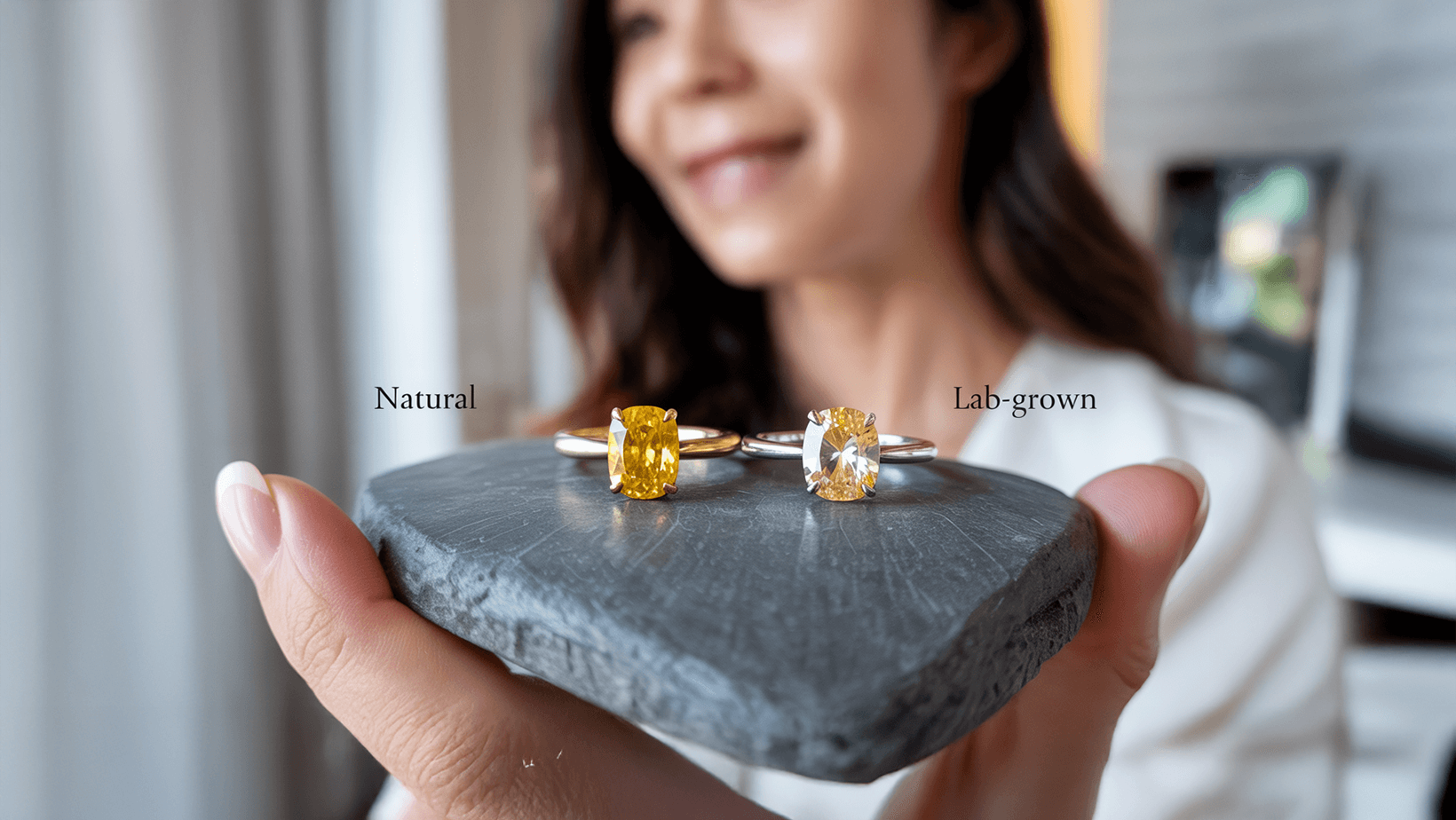 Natural vs. Lab-Grown Yellow Sapphire Rings: What's the Real Difference?