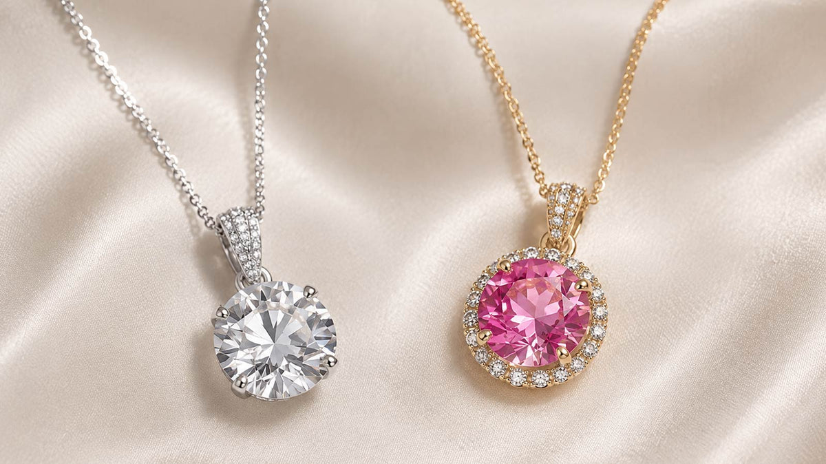 Pink Sapphire vs Diamond Necklace: Which Is Better?