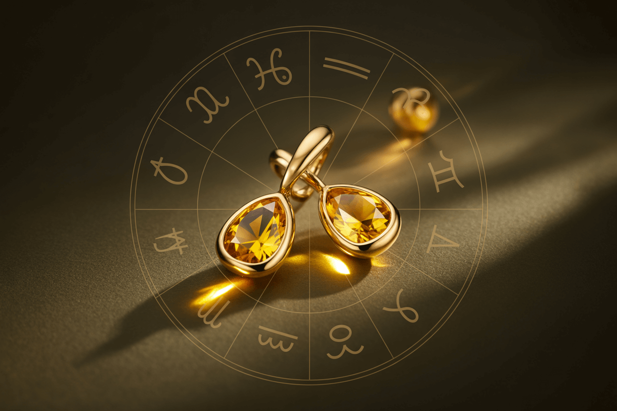 The Truth About Yellow Sapphire Earrings: Meaning, Power & Astrological Secrets
