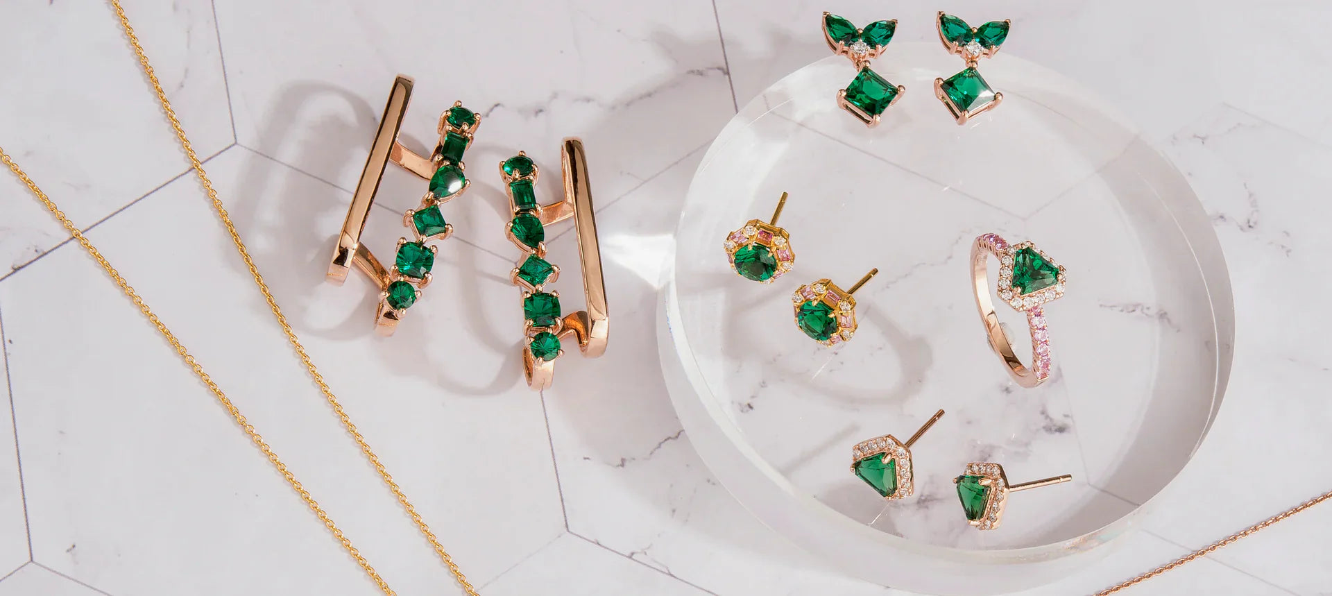 Emerald Rings by Juvetti