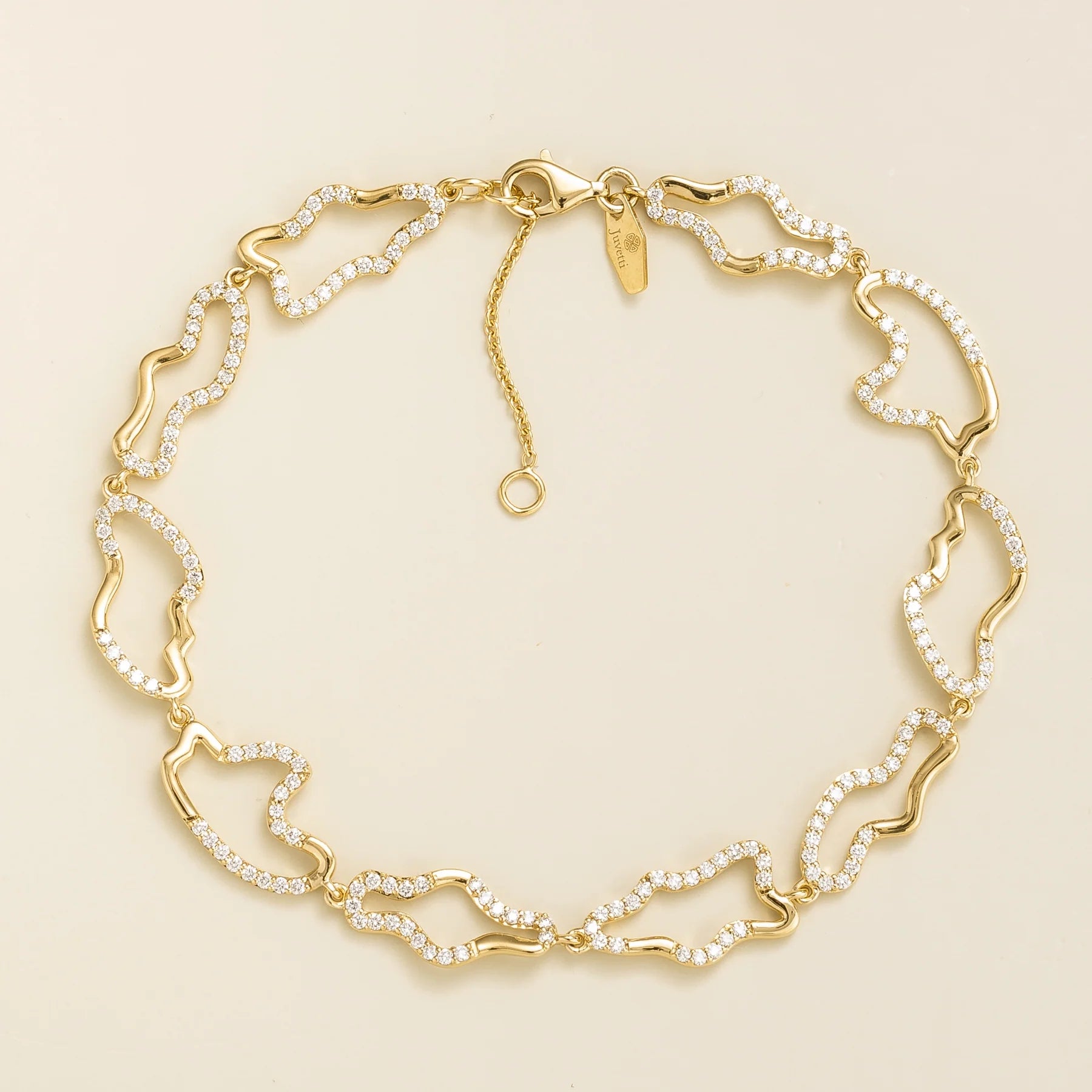 Fluir Diamond Bracelet Bespoke Jewellery From London UK