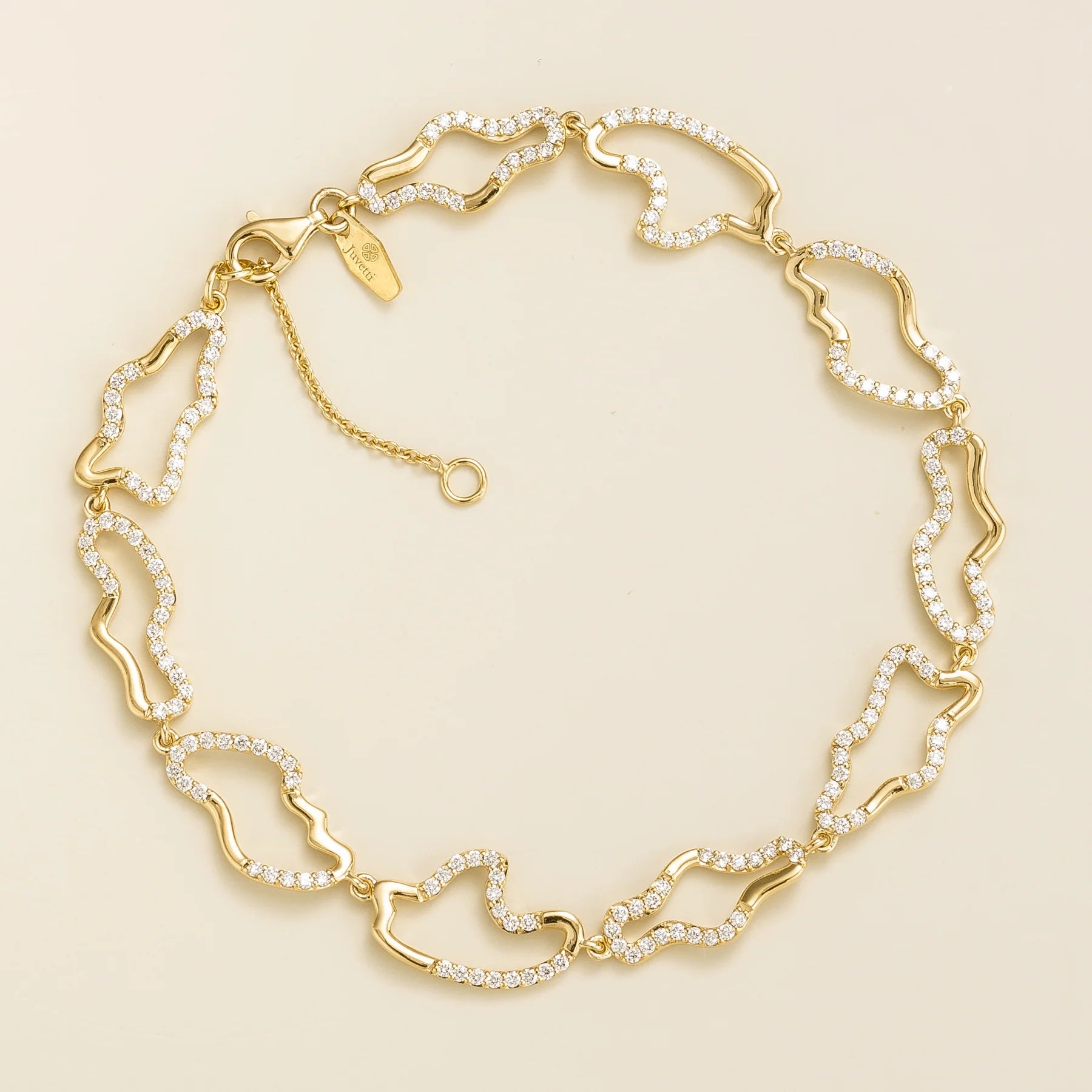 Fluir Diamond Bracelet Bespoke Jewellery From London