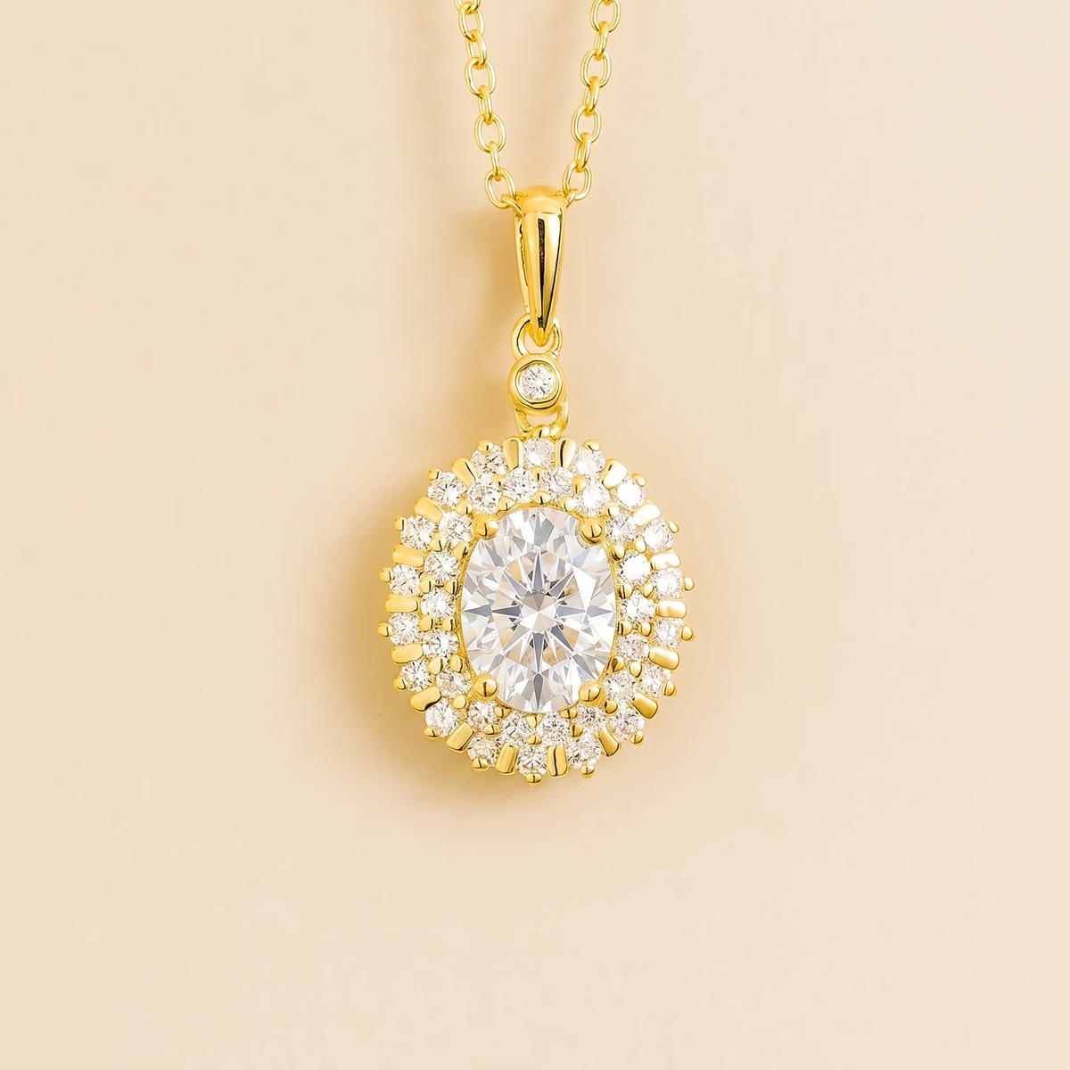 Viva Diamond Necklace In Gold
