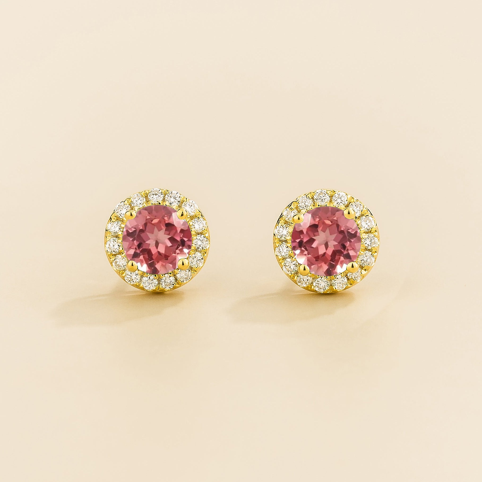 Padparadscha Earrings from Juvetti