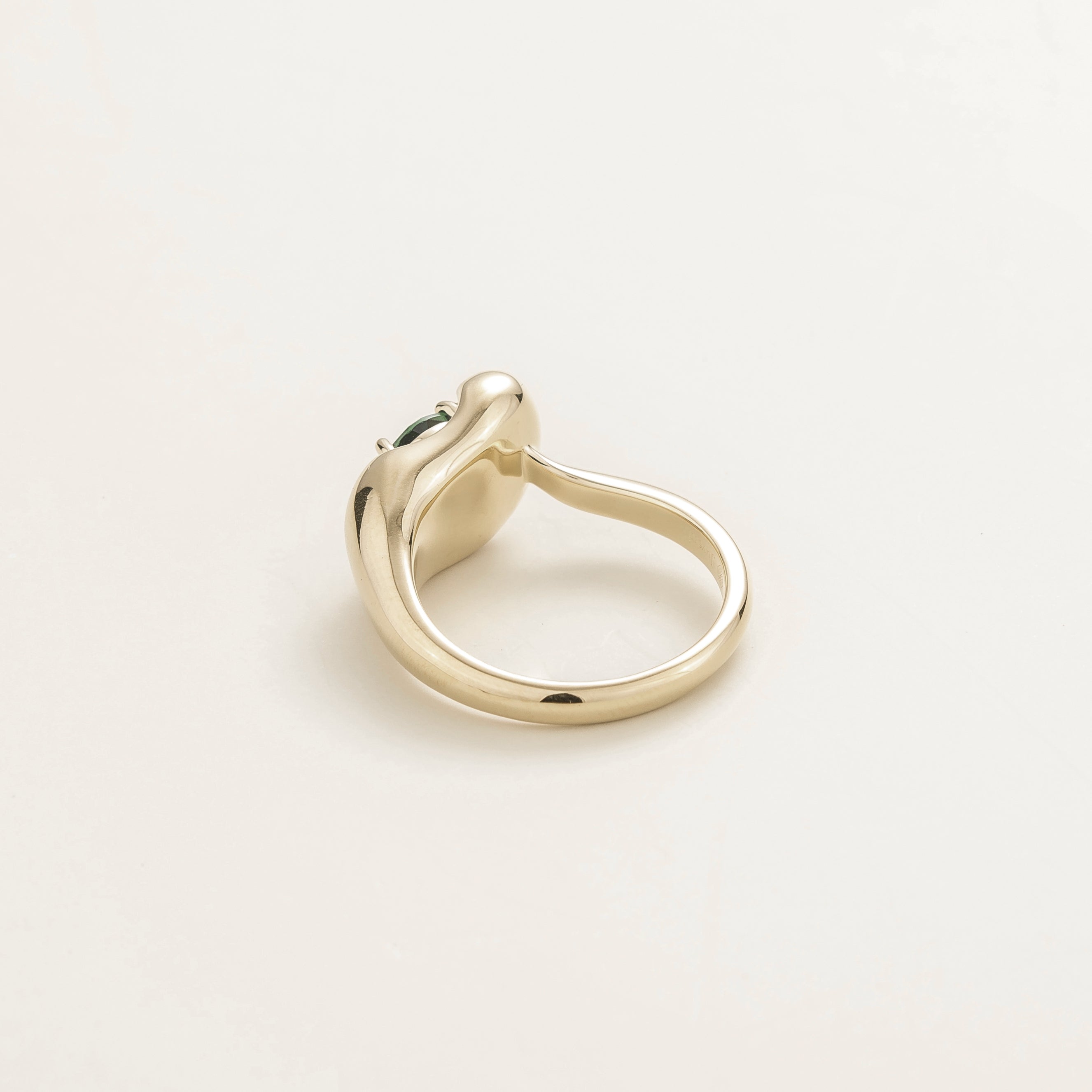 Order Online Fava White Gold Ring Set With Emerald by Juvetti from London