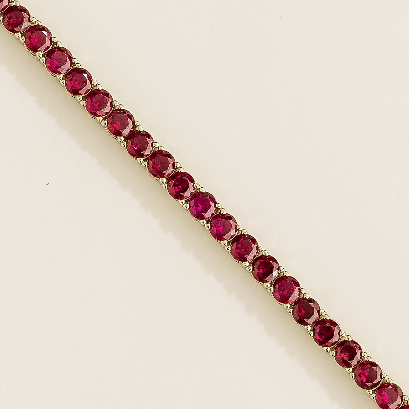 Ruby Bracelet Ciclo White Gold Tennis Bracelet Set With Ruby