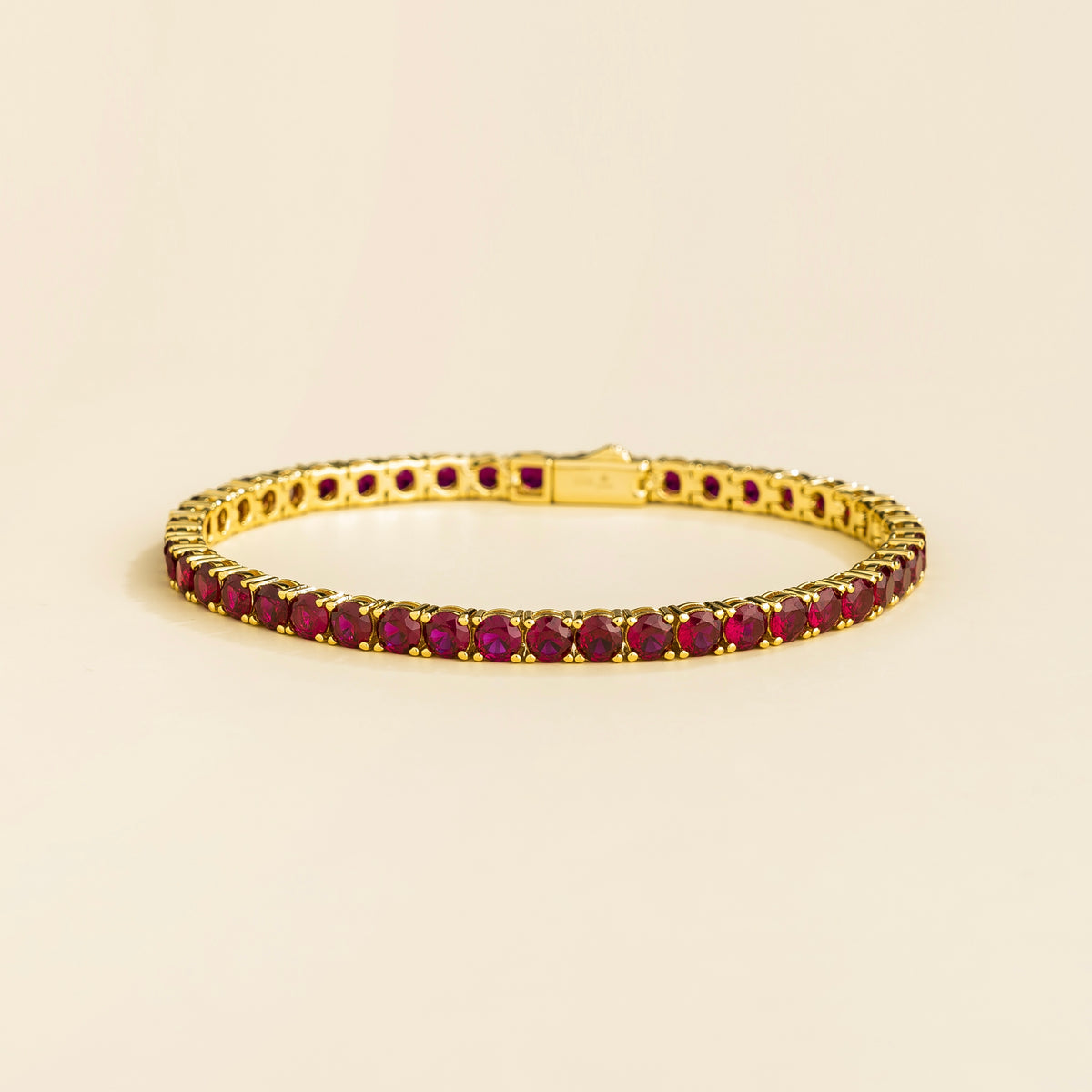 Ruby Bracelet Online Stacy Gold Tennis Bracelet Set With Ruby