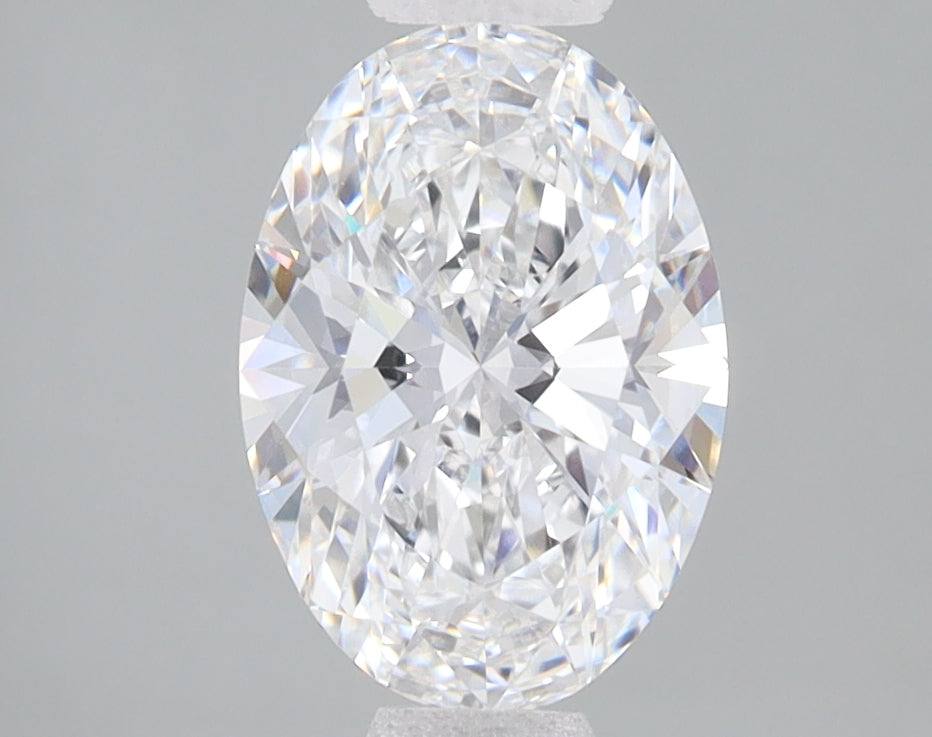 1.71ct Oval lab-grown diamond, D VVS2