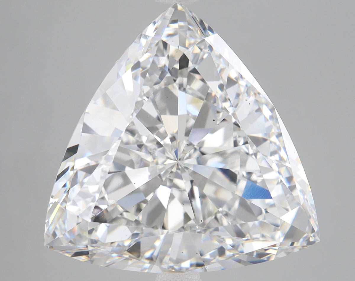 8.07ct Triangle lab-grown diamond, F VS2 – 360° view