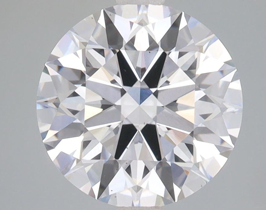 3.09ct Round lab-grown diamond, E VS2 – 360° view