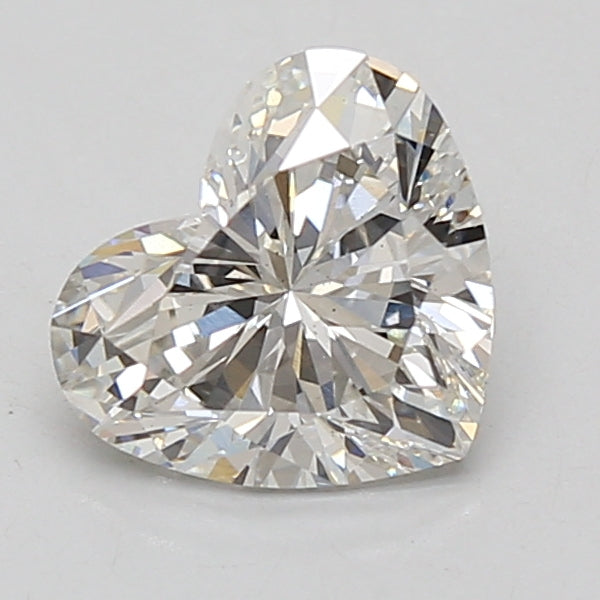 1.55ct Heart lab-grown diamond, F VS2