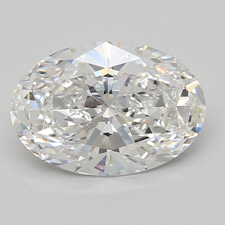 3.07ct Oval lab-grown diamond, E VVS2