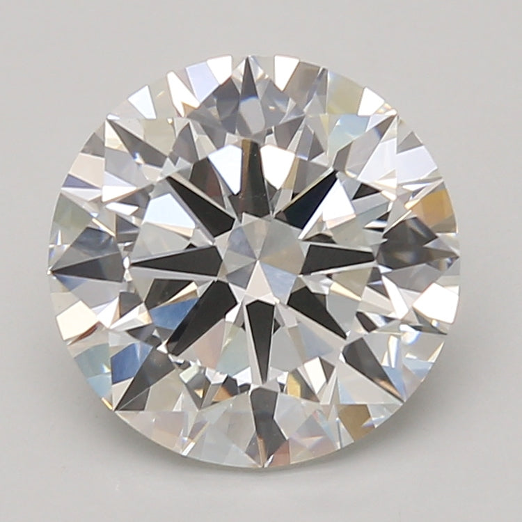 4.09ct Round lab-grown diamond, E VVS2