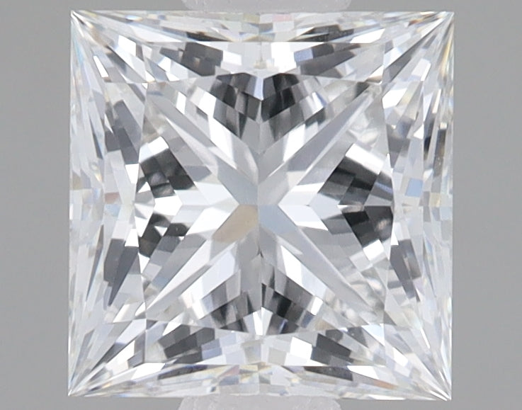 1.91ct Princess lab-grown diamond, F VVS2 – 360° view
