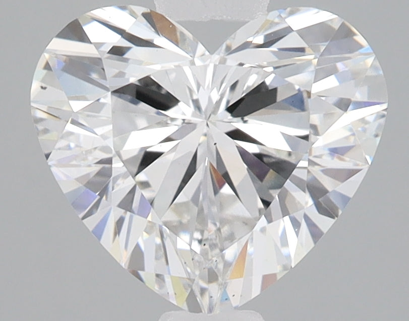 2.07ct Heart lab-grown diamond, F VS2