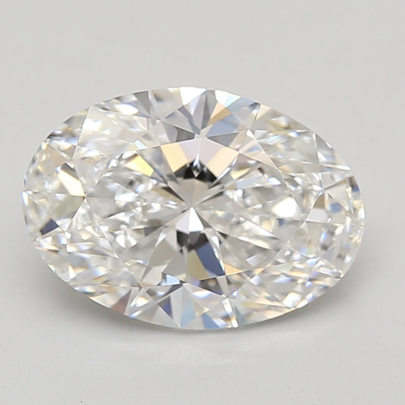 3.26ct Oval lab-grown diamond, D VS1