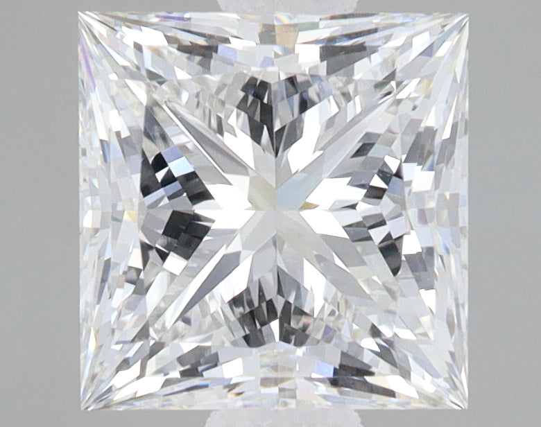 3.01ct Princess lab-grown diamond, F VVS2 – 360° view