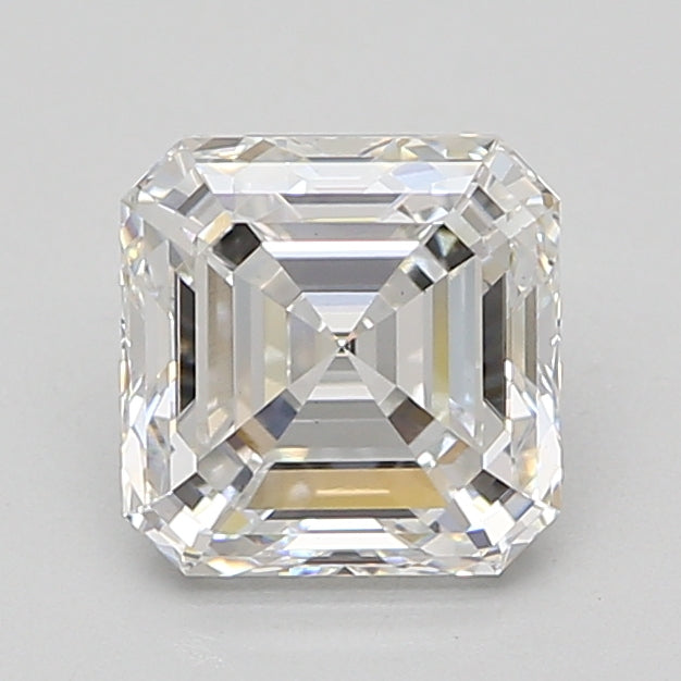 2.34ct Square Emerald lab-grown diamond, E VS2 – 360° view