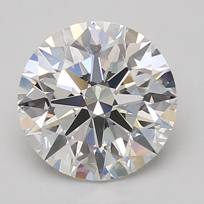 3.07ct Round lab-grown diamond, E VVS2