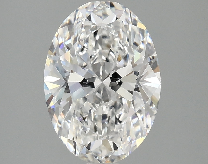 2.1ct Oval lab-grown diamond, E VS1 – 360° view