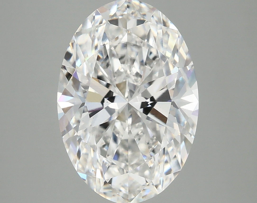 4.07ct Oval lab-grown diamond, D VVS2 – 360° view