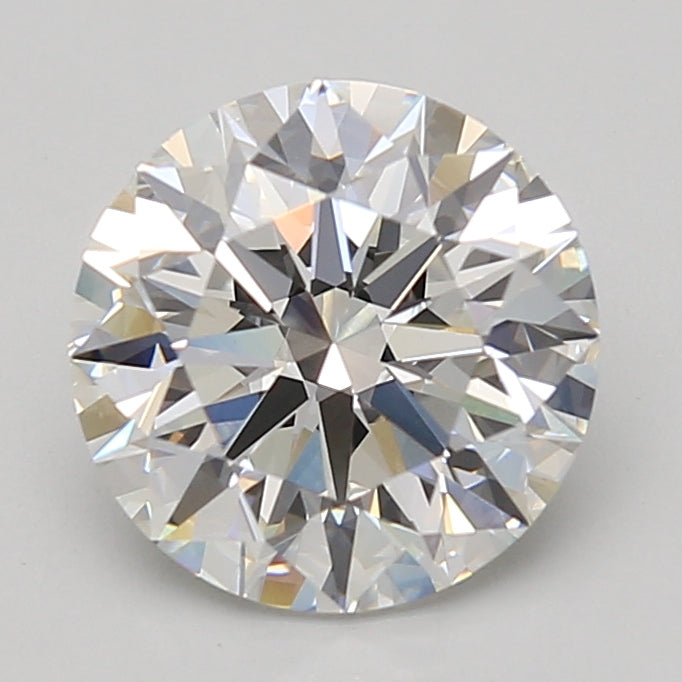 3.08ct Round lab-grown diamond, D VVS2