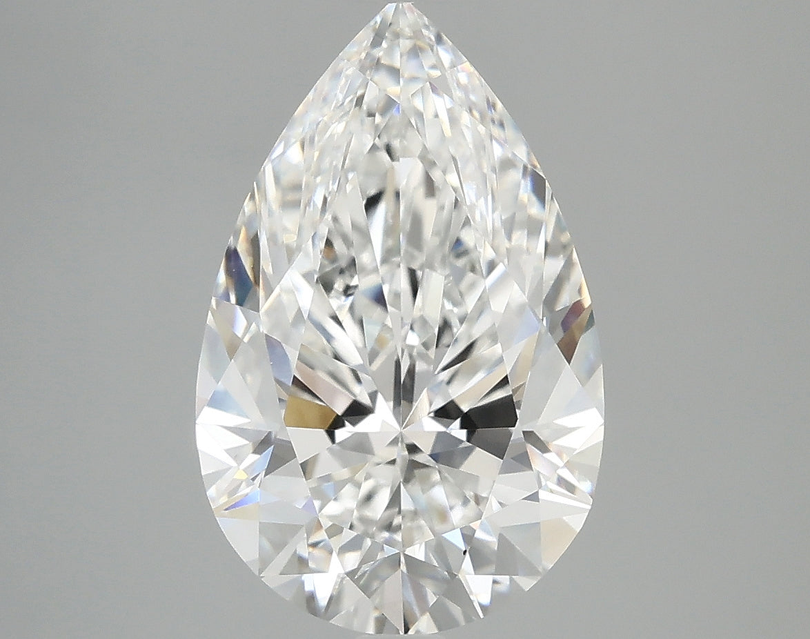 4.08ct Pear lab-grown diamond, D VVS1