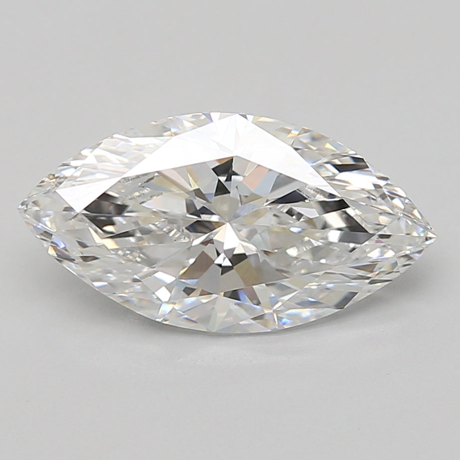 3.08ct Marquise lab-grown diamond, E VS1