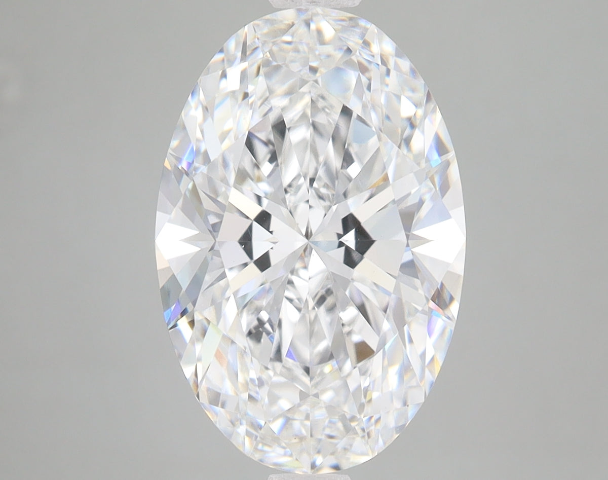 5.08ct Oval lab-grown diamond, E VS1 – 360° view