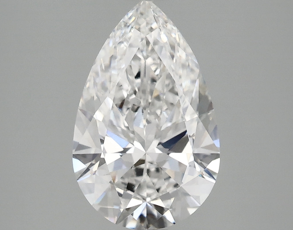 2.5ct Pear lab-grown diamond, E VS1
