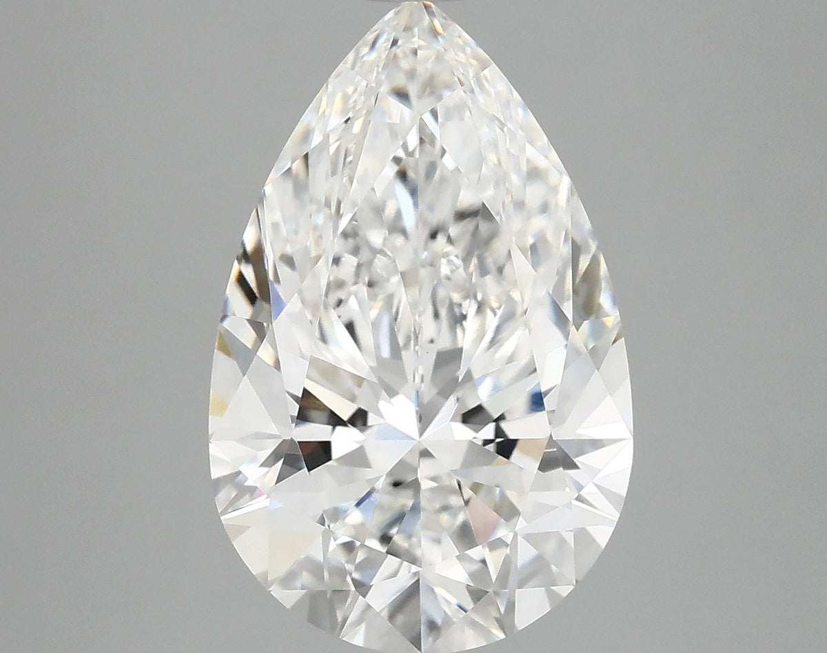 4.07ct Pear lab-grown diamond, D VVS1 – 360° view
