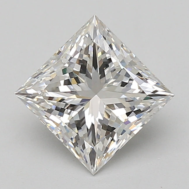 1.95ct Princess lab-grown diamond, F VS1