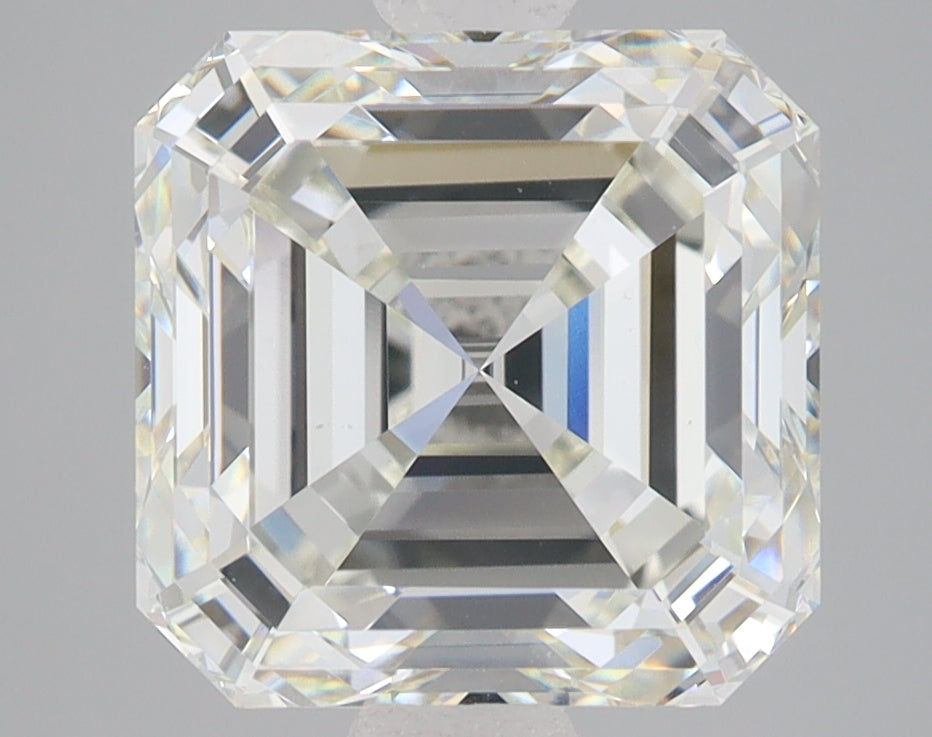5.07ct Square Emerald lab-grown diamond, H VVS2