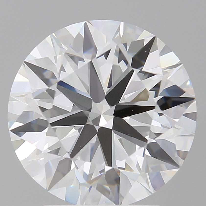 3.02ct Round lab-grown diamond, E VS1 – 360° view