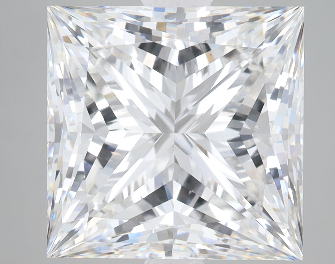 8.78ct Princess lab-grown diamond, E VS1 – 360° view