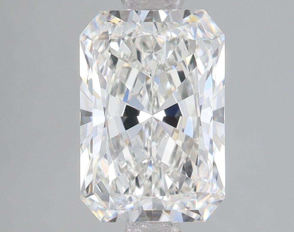 2.59ct Radiant lab-grown diamond, F VS1