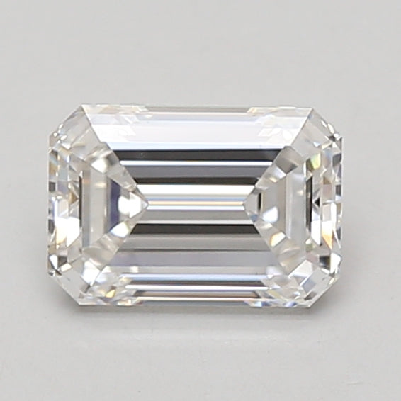 1.1ct Emerald lab-grown diamond, D VS1 – 360° view