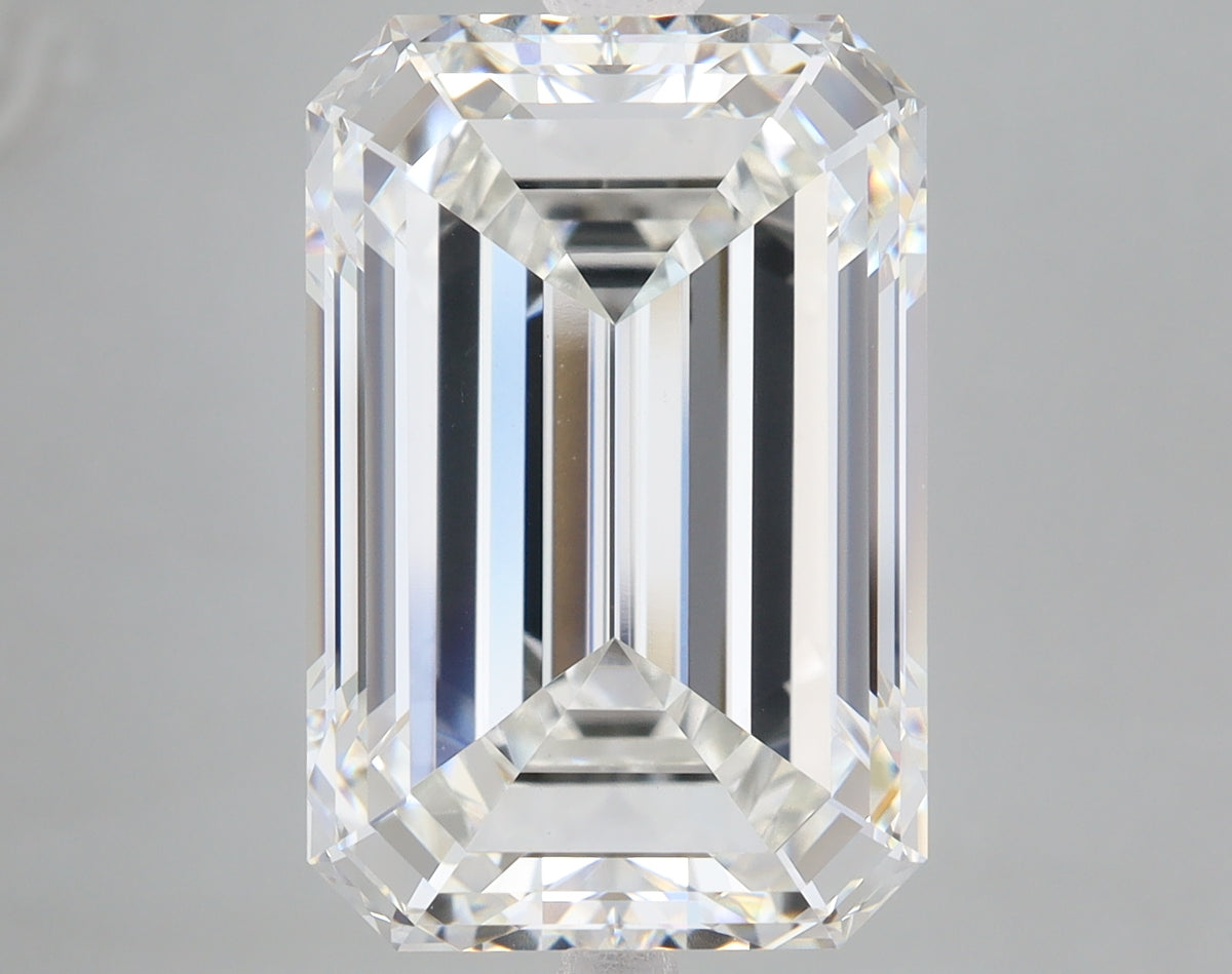 12.1ct Emerald lab-grown diamond, F VVS2