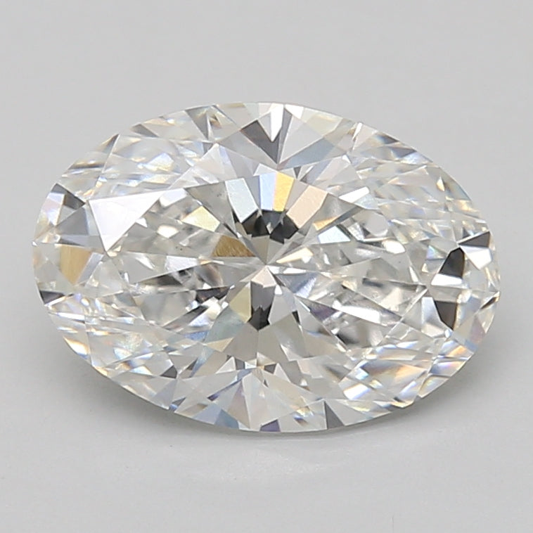 3.07ct Oval lab-grown diamond, D VVS2 – 360° view