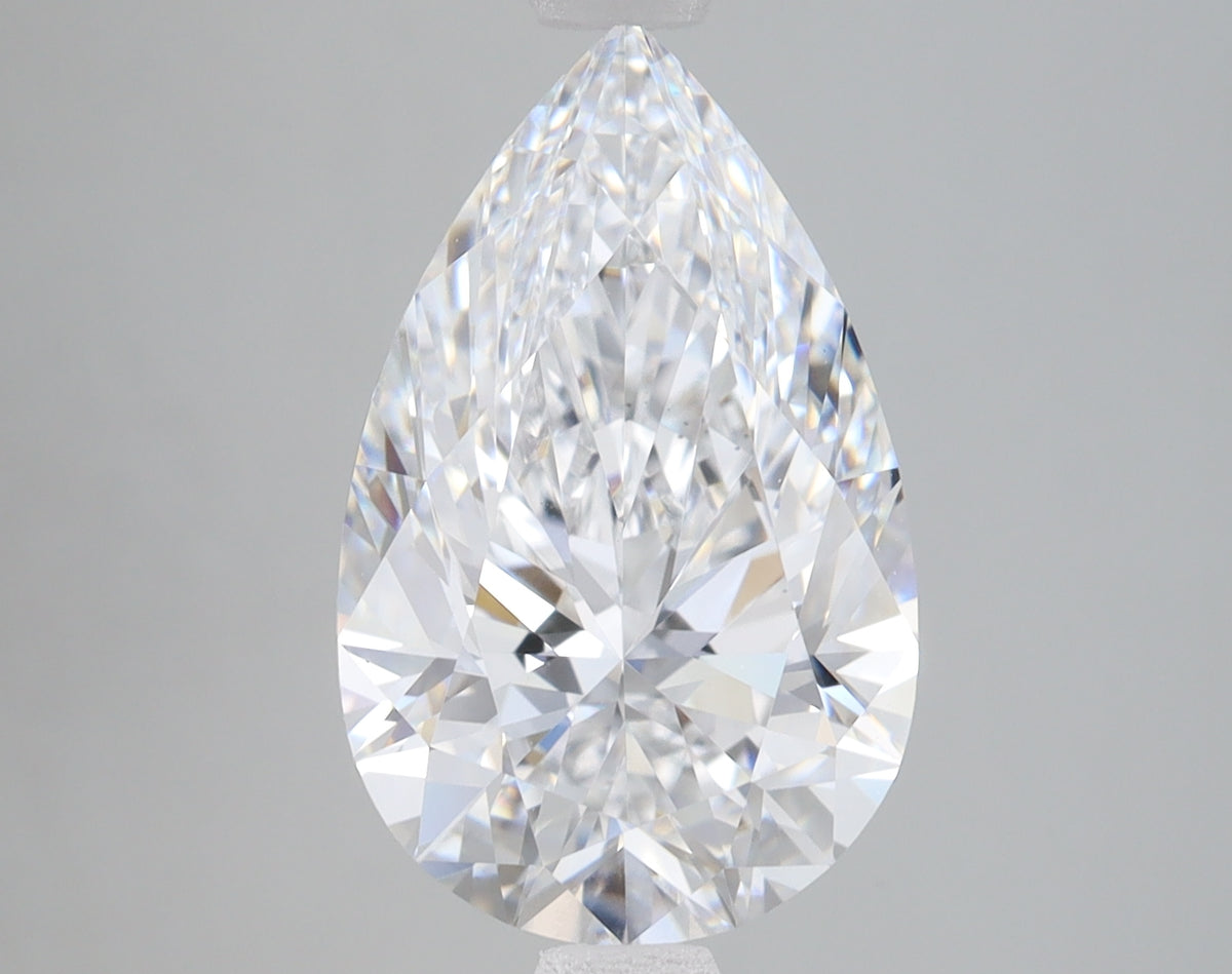3.86ct Pear lab-grown diamond, D VS1 – 360° view