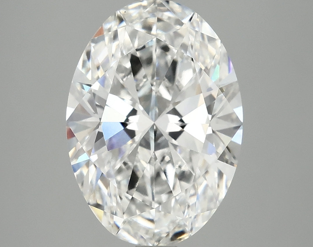 4.06ct Oval lab-grown diamond, E VS1 – 360° view