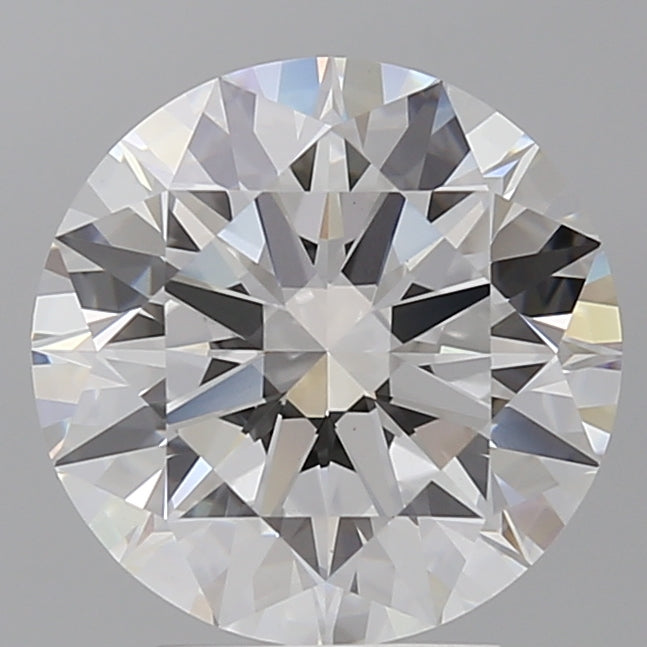 4.05ct Round lab-grown diamond, D VVS2 – 360° view