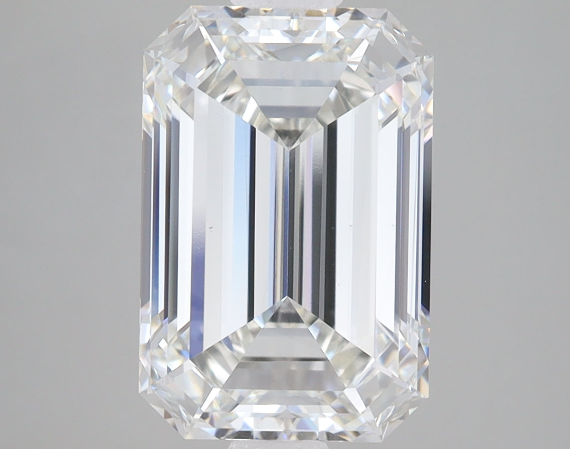 5.1ct Emerald lab-grown diamond, G VS1